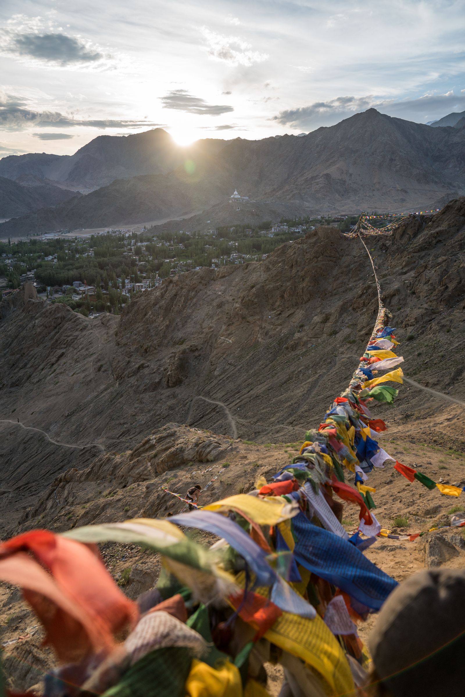 The Manali to Leh mountain highway