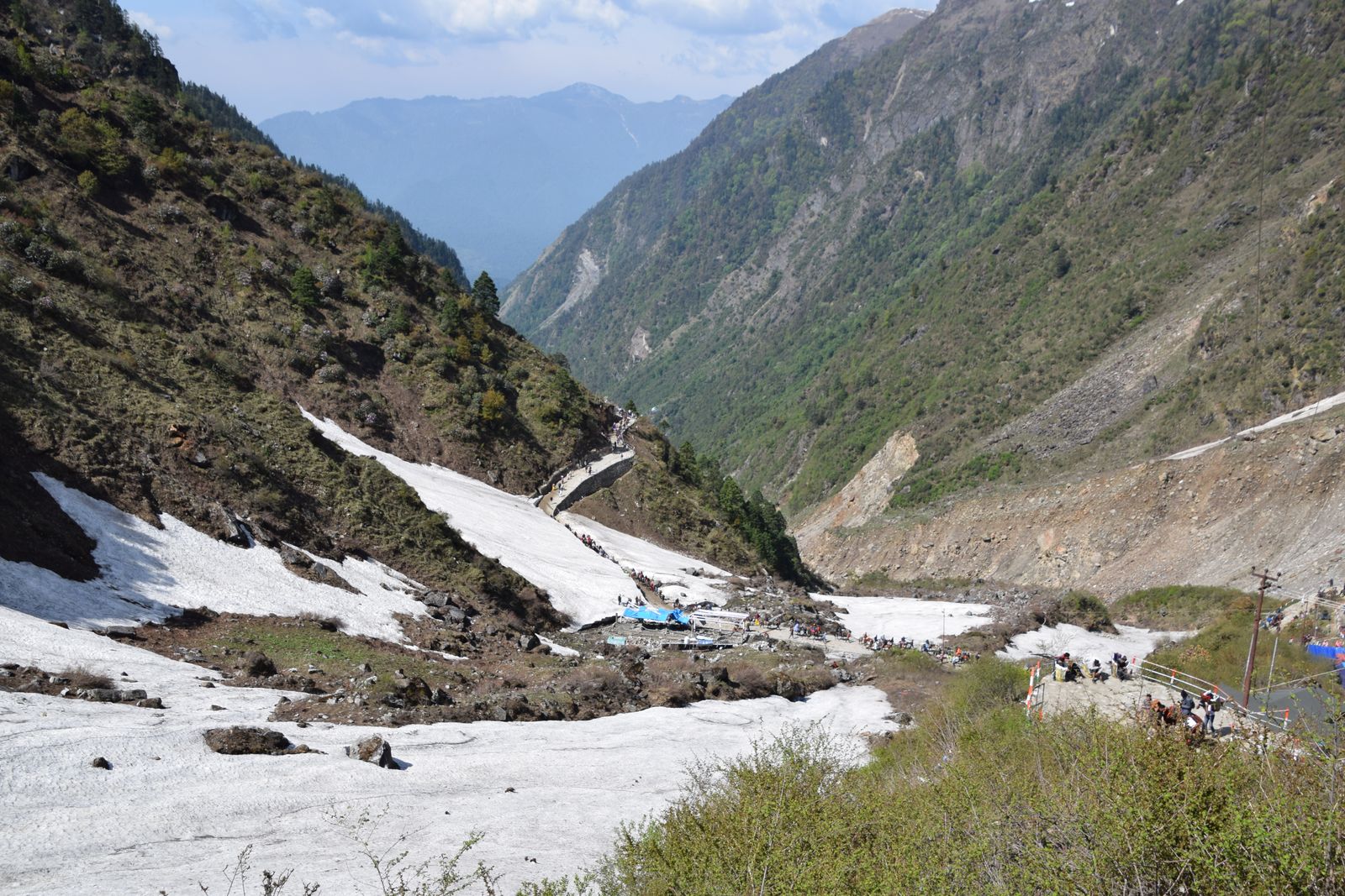 Deoriatal lake and meadows near Chopta, Uttarakhand